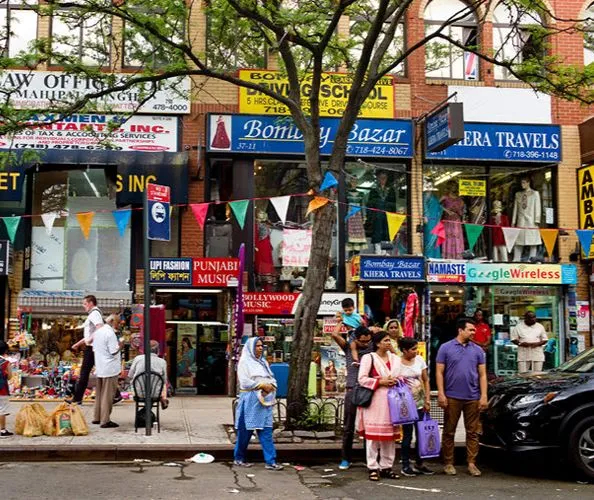Jackson Heights in New York City